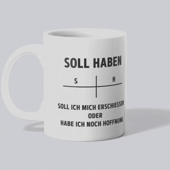 Tasse soll haben 