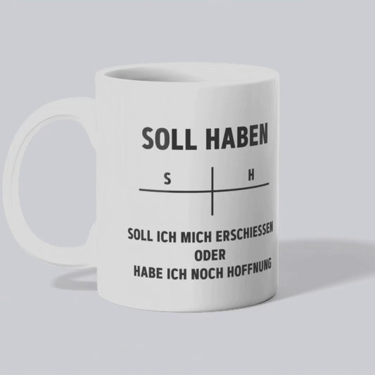 Tasse soll haben 