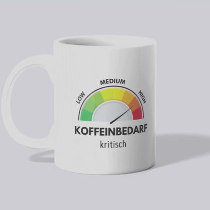 Koffeinbedarf Tasse