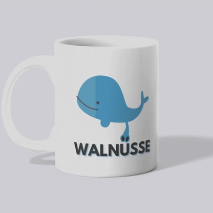 Walnüsse - Tasse
