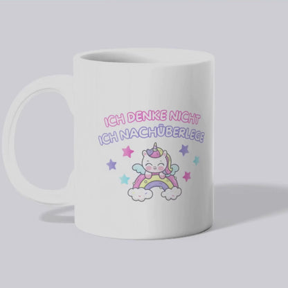 Ich denke nicht - ich nachüberlege Tasse