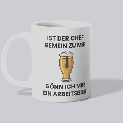 Arbeitsbier - Tasse