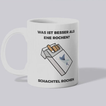 Schachtel Rochen Tasse