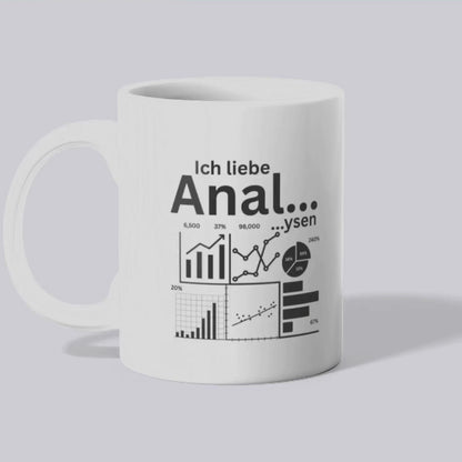 Ich liebe Analysen Tasse