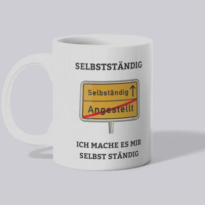Selbstständig Tasse