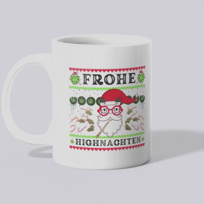 Frohe Highnachten Tasse