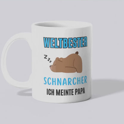 Weltbester Schnarcher Tasse