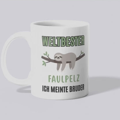 Weltbester Faulpelz Tasse