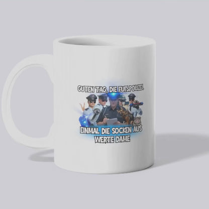 Fußpolizei - Tasse