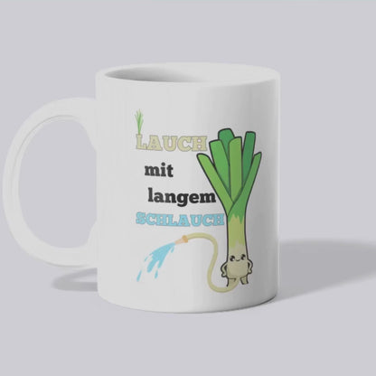 Lauch mit langem Schlauch - Tasse