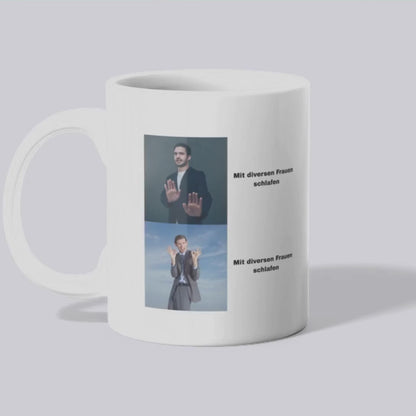 Mit diversen Frauen schlafen - Tasse