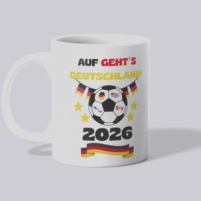 Auf gehts Deutschland Tasse