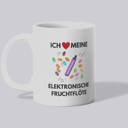 Ich liebe Fruchtflöte - Tasse